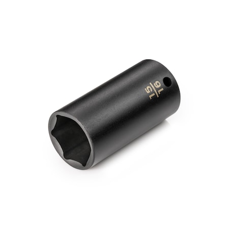 Tekton 3/8 Inch Drive x 15/16 Inch Deep 6-Point Impact Socket SID13024